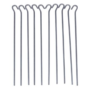 BUTEO PHOTO GEAR Piquets en acier 30 cm - Lot de 10