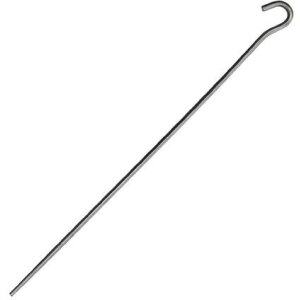 BUTEO PHOTO GEAR Piquets en acier 30 cm - Lot de 10
