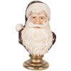 Buste Décoration Père Noël Clayre & Eef 17x15x27 cm