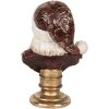Buste Décoration Père Noël Clayre & Eef 17x15x27 cm