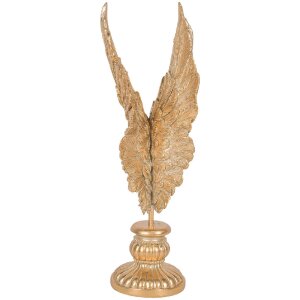 Clayre & Eef 6PR5685 Décoration Ailes Dorées 10x10x33 cm