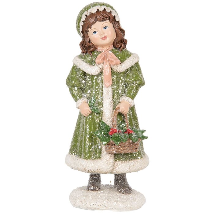 Clayre & Eef 6PR5687 Décoration Enfant Rose 8x9x18 cm