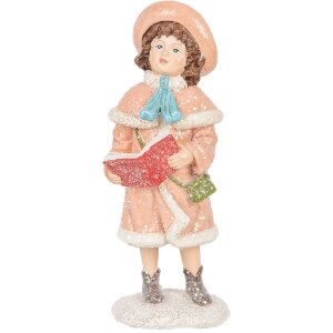Clayre & Eef Décoration Enfant Bleu 7x8x18 cm