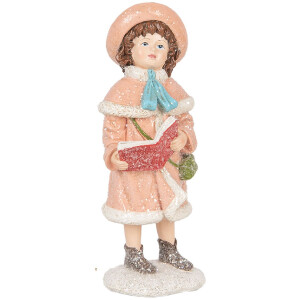 Clayre & Eef Décoration Enfant Bleu 7x8x18 cm
