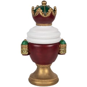 Buste décorative Père Noël LED Clayre & Eef 15x10x26 cm