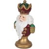 Buste décorative Père Noël LED Clayre & Eef 15x10x26 cm