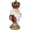 Buste décorative Père Noël LED Clayre & Eef 15x10x26 cm