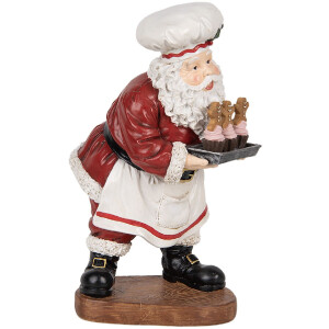 Décoration Père Noël Clayre & Eef 6PR5695 17x16x28 cm