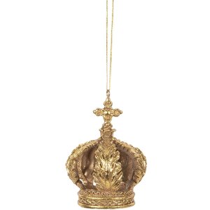 Clayre & Eef Décoration Suspendue Couronne...