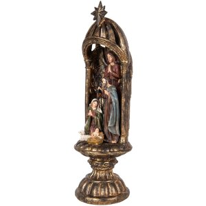 Groupe de Noël Doré et Marron Clayre &...