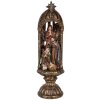 Groupe de Noël Doré et Marron Clayre & Eef 6PR5702 Ø 14x43 cm