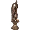 Groupe de Noël Doré et Marron Clayre & Eef 6PR5702 Ø 14x43 cm