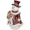 Décoration Bonhomme de neige Clayre & Eef 15x14x24 cm