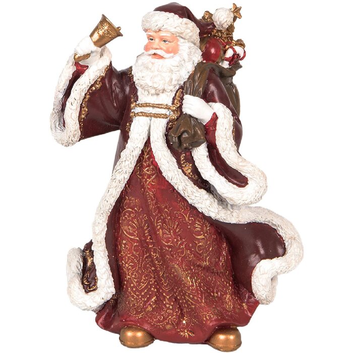 Décoration Père Noël Clayre & Eef 15x11x20 cm