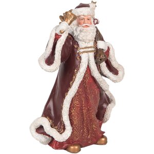 Décoration Père Noël Clayre & Eef 15x11x20 cm