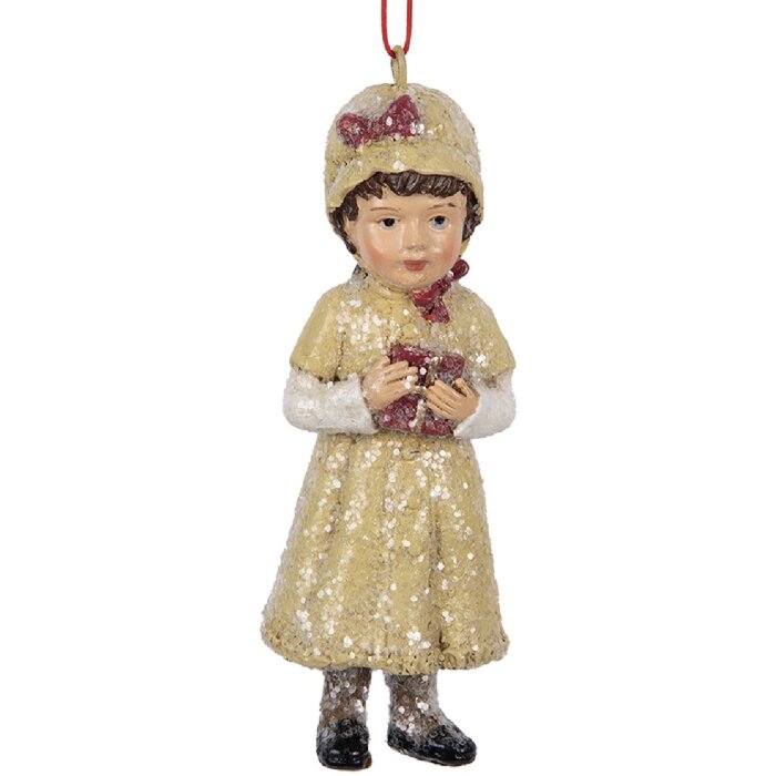 Clayre & Eef Décoration Suspendue Enfant Vert