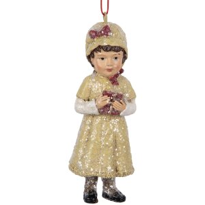 Clayre & Eef Décoration Suspendue Enfant Vert