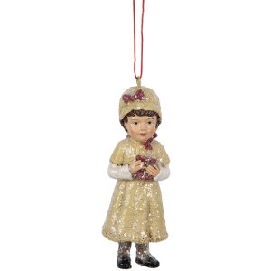 Clayre & Eef Décoration Suspendue Enfant Vert