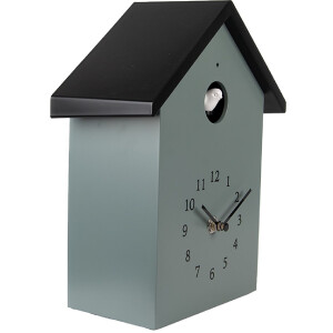 Clayre & Eef 6KL0838GR Horloge Murale Verte 20x10x26 cm