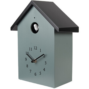 Clayre & Eef 6KL0838GR Horloge Murale Verte 20x10x26 cm