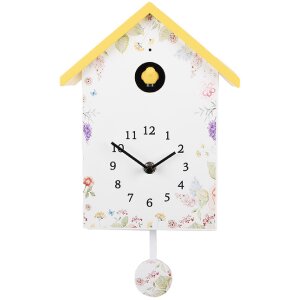 Clayre & Eef 6KL0839 Horloge murale 20x10x26 cm