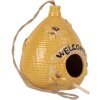 Clayre & Eef Nichoir Décoratif Jaune 11x14 cm