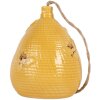 Clayre & Eef Nichoir Décoratif Jaune 11x14 cm