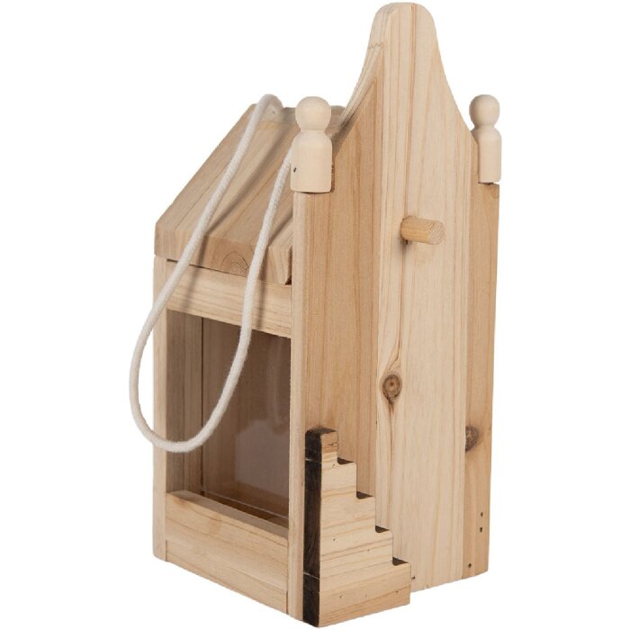 Maison à oiseaux Clayre & Eef 10x11x23 cm Bois