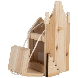 Maison à oiseaux Clayre & Eef 10x11x23 cm Bois