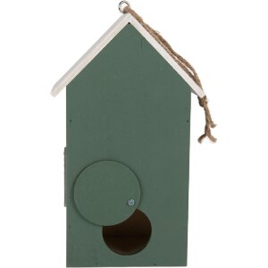 Clayre & Eef Maison à oiseaux 15x10x22 cm