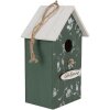 Clayre & Eef Maison à oiseaux 15x10x22 cm