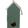 Clayre & Eef Maison à oiseaux 15x10x22 cm