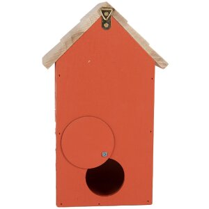 Clayre & Eef Nichoir Campagne 15x10x22 cm Rouge-Brun