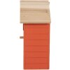 Clayre & Eef Nichoir Campagne 15x10x22 cm Rouge-Brun
