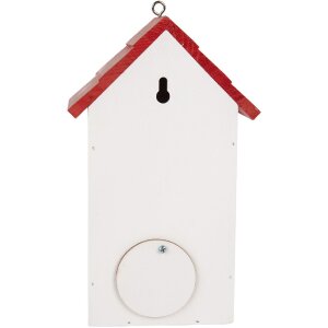 Clayre & Eef Maisonnette pour Oiseaux Marienkäfer 15x10x22 cm