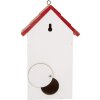 Clayre & Eef Maisonnette pour Oiseaux Marienkäfer 15x10x22 cm