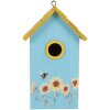 Clayre & Eef 6H2448 Maison doiseau 15x10x22 cm