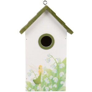 Clayre & Eef Maison à Oiseaux 15x10x22 cm...