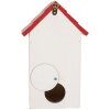 Clayre & Eef Maison doiseaux 15x10x22 cm