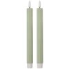 Clayre & Eef Set de 2 Bougies LED Ø 2x25 cm