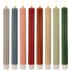 Clayre & Eef Set de 2 Bougies LED Ø 2x25 cm