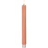 Clayre & Eef Set de 2 Bougeoirs LED Rose 25 cm