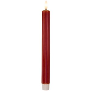 Clayre & Eef 6CA0002R Ensemble de 2 Bougeoirs LED...