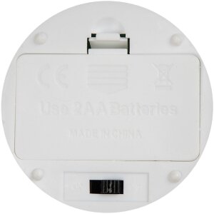 Clayre & Eef Bougeoir LED Ø 8x13 cm 2xAA