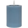 Clayre & Eef Bougeoir LED Ø 8x13 cm 2xAA