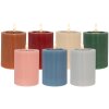 Clayre & Eef Bougeoir LED Ø 8x13 cm 2xAA