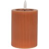 Bougeoir LED Clayre & Eef 6CA0003CH Ø 8x13 cm