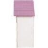 Clayre & Eef 6H2452 Maison à Oiseaux 15x10x22 cm Blanc-Rose