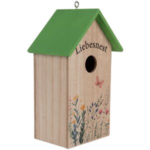 Clayre & Eef Maison à Oiseaux 14x10x23 cm...