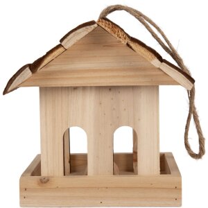 Clayre & Eef 6H2454 Maison à oiseaux 19x18x19 cm